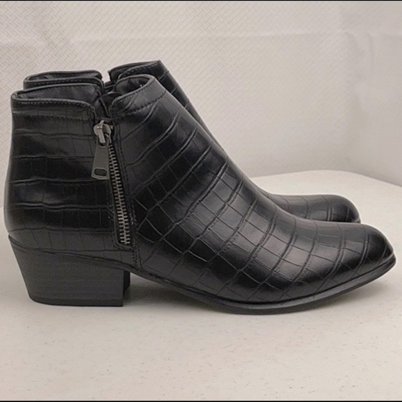 Union bay Ankle Booties Alligator Embossed Print - Picture 2 of 7